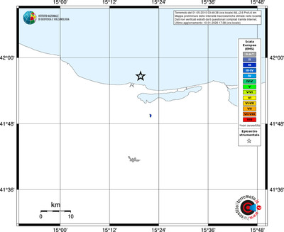 Mappa EMS - territori località
