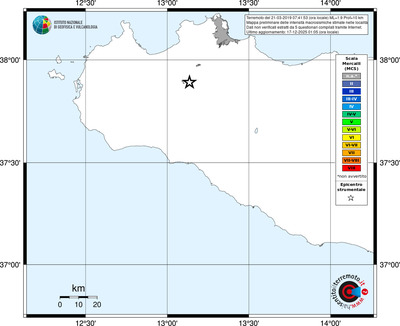 Mappa MCS - territori località
