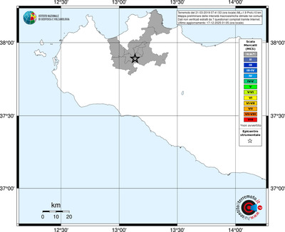 Mappa MCS - territori comuni