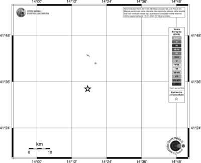 Mappa EMS - territori località
