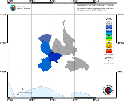 Mappa MCS - territori comuni
