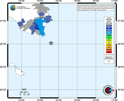 Mappa MCS - territori comuni