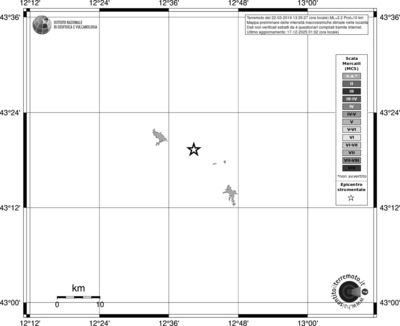 Mappa MCS - territori località