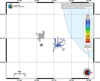 Mappa MCS - territori località