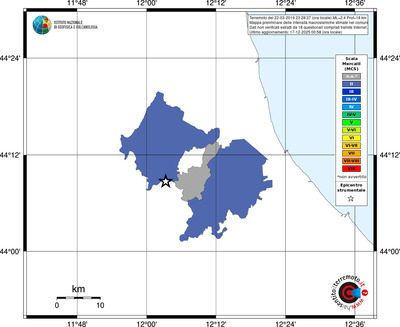 Mappa MCS - territori comuni