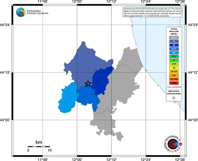 Mappa MCS - territori comuni