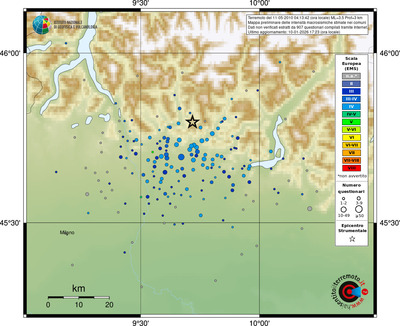Mappa EMS - comuni