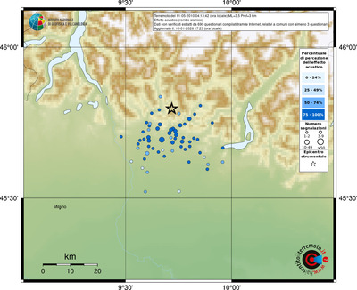 Mappa comuni con almeno 3 questionari