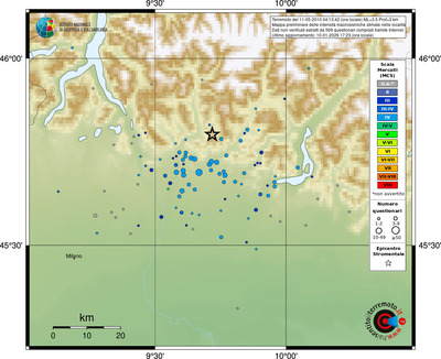 Mappa MCS - località