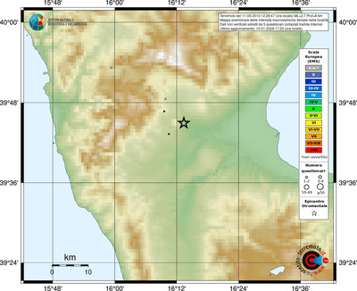 Mappa EMS - località