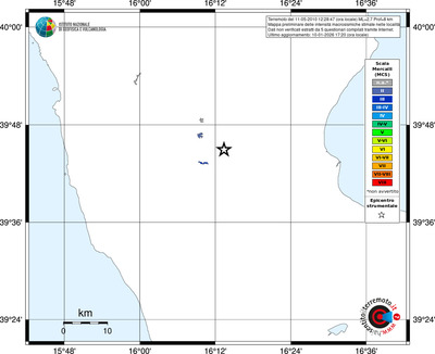 Mappa MCS - territori località