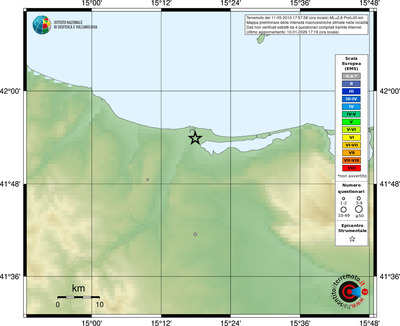 Mappa EMS - località