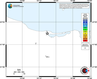 Mappa MCS - territori località