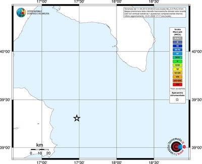 Mappa MCS - territori località