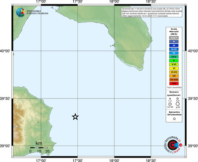 Mappa MCS - località