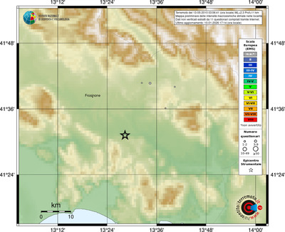 Mappa EMS - località