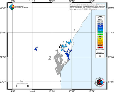 Mappa MCS - territori località