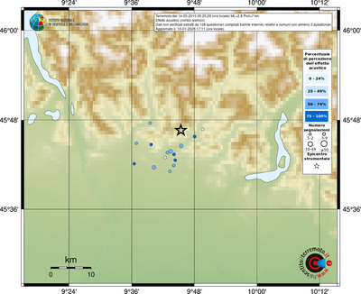 Mappa comuni con almeno 3 questionari