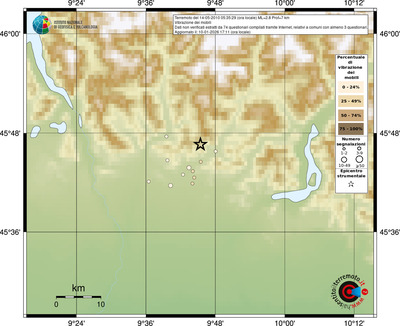 Mappa comuni con almeno 3 questionari