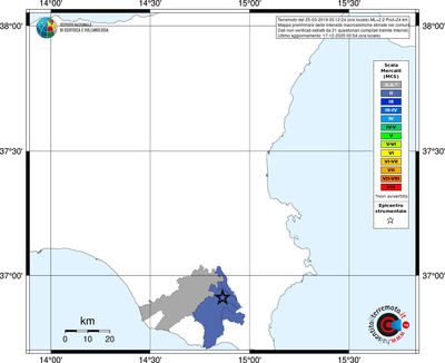 Mappa MCS - territori comuni