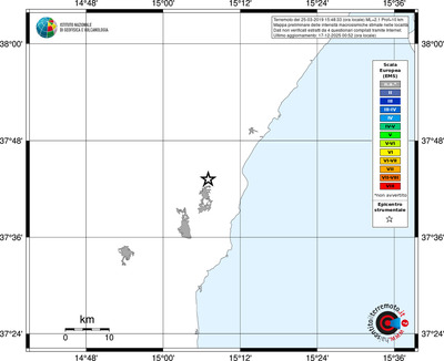 Mappa EMS - territori località