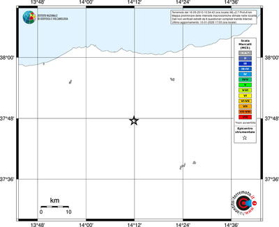 Mappa MCS - territori località