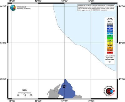 Mappa MCS - territori comuni
