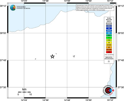 Mappa MCS - territori località