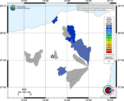 Mappa MCS - territori comuni