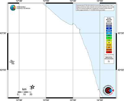 Mappa MCS - territori località