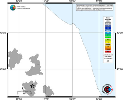 Mappa MCS - territori comuni