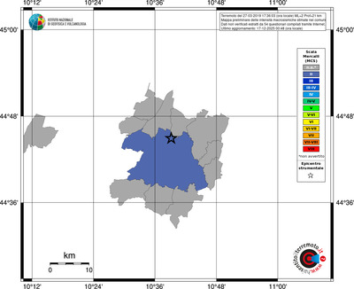 Mappa MCS - territori comuni