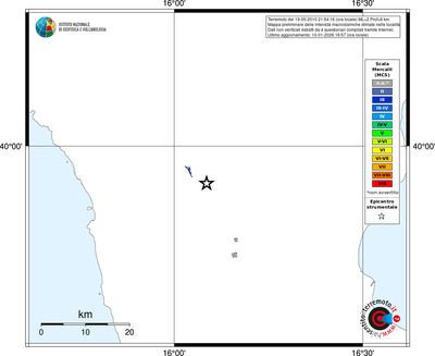 Mappa MCS - territori località