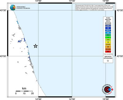 Mappa MCS - territori località