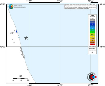 Mappa MCS - territori località