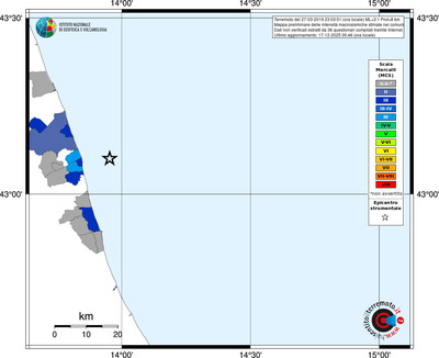 Mappa MCS - territori comuni