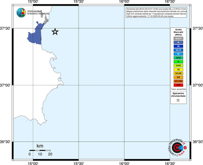 Mappa MCS - territori comuni