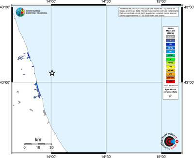 Mappa MCS - territori località