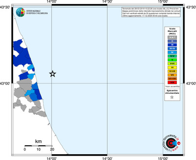 Mappa MCS - territori comuni