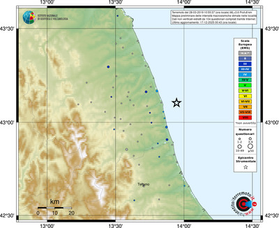 Mappa EMS - località