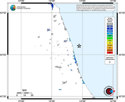 Mappa MCS - territori località