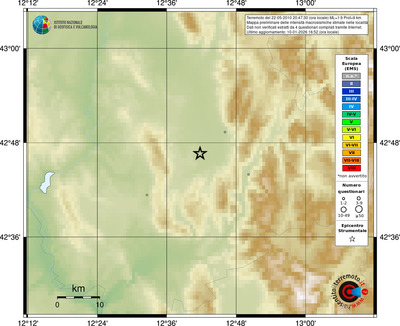Mappa EMS - località