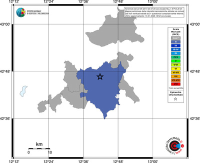 Mappa MCS - territori comuni