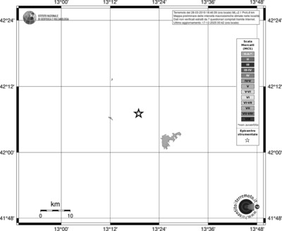 Mappa MCS - territori località