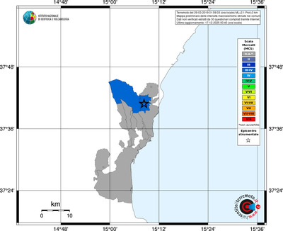 Mappa MCS - territori comuni