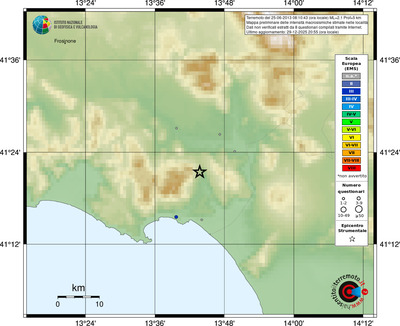 Mappa EMS - località