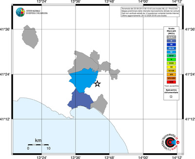 Mappa MCS - territori comuni
