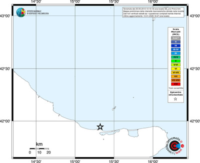 Mappa MCS - territori località