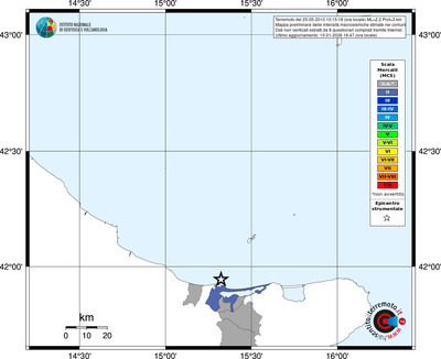 Mappa MCS - territori comuni