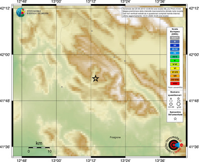 Mappa EMS - località
